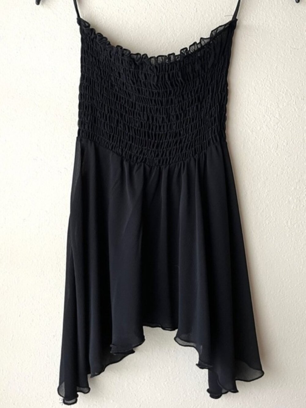 Black Sheer tube top